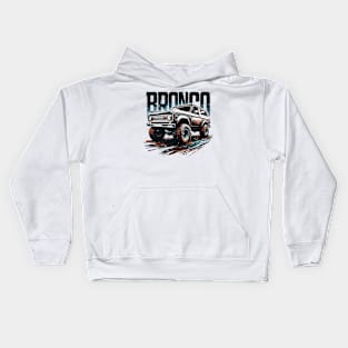 Ford Bronco Kids Hoodie